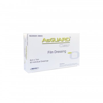 AsGUARD Clear Film Sterile Dressing - 6x7cm