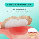 Dimora Sacrum Silicone Ag+ Foam Dressing with Border 7.08" × 7.08"
