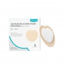 Dimora Sacrum Silicone Ag+ Foam Dressing with Border 7.08" × 7.08"