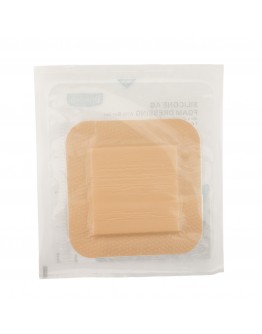 Dimora Silicone Ag+ Foam Dressings with Border 4" x 4" 