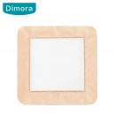 Dimora Silicone Ag+ Foam Dressings with Border 4" x 4" 