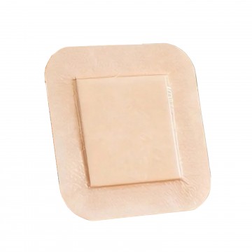 Dimora Silicone Ag+ Foam Dressings with Border 4" x 4" 