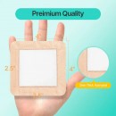 Dimora Silicone Ag+ Foam Dressings with Border 4" x 4" 