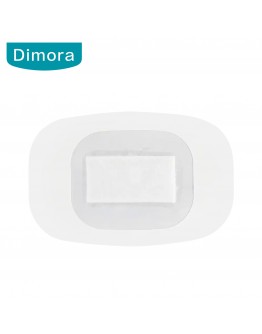 Dimora Transparent Film Dressing with Pads 6" x 8"