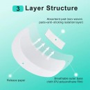 Dimora Transparent Film Dressings with Pads 2.7" x 2.3"