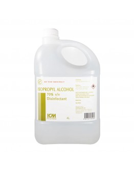 Isopropyl Alcohol 70% v/v Disinfectant 4L