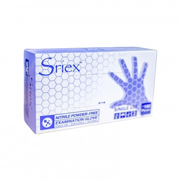 Sriex Nitrile Powder-Free Examination Gloves