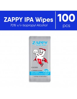Zappy IPA Alcohol Wipes (100pcs)