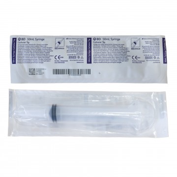 BD Syringe 50ml (Catheter Tip)