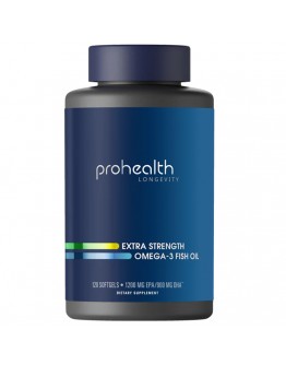 ProHealth Extra Strength Omega-3 Fish Oil - 1200mg EPA 900mg DHA, 120 soft gels