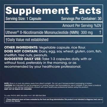 ProHealth Longevity NMN Pro 300 Enhanced Absorption - 30 capsules