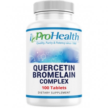 ProHealth Longevity Quercetin Bromelain Complex - 100 Tablets
