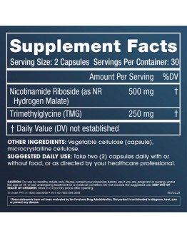 Prohealth Nicotinamide Riboside Pro 500 - 500mg per serving, 60 capsules