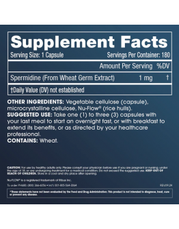 Prohealth Pure Spermidine - 180 Capsules