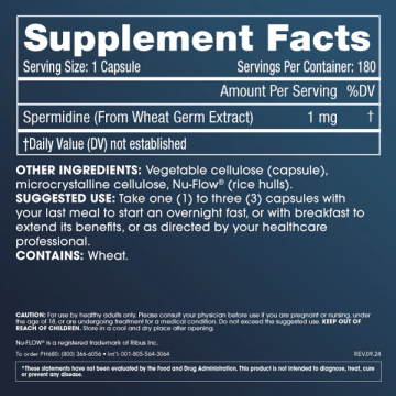 Prohealth Pure Spermidine - 180 Capsules