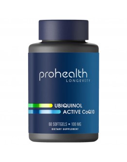 Prohealth Ubiquinol Active CoQ10 - 100mg, 60 Softgels