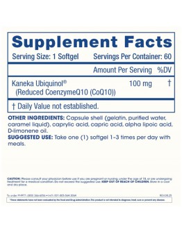 Prohealth Ubiquinol Active CoQ10 - 100mg, 60 Softgels