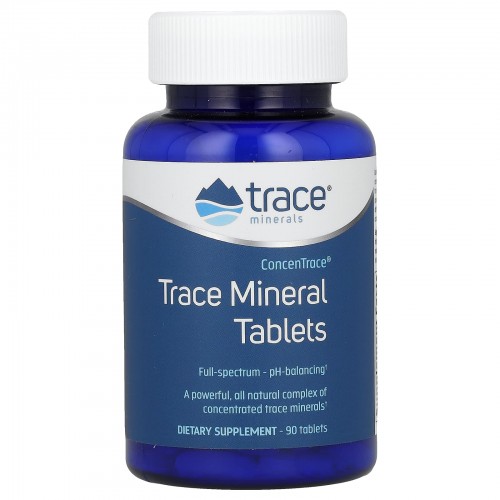 Trace Minerals ConcenTrace, Trace Mineral Tablets - 90 Tablets