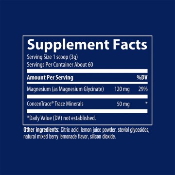 Trace Minerals Magnesium Glycinate Powder (180g)