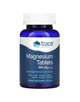 Trace Minerals Magnesium - 60 Tablets
