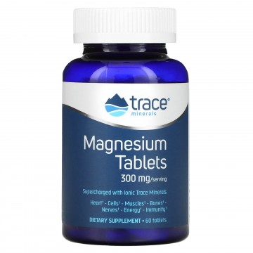 Trace Minerals Magnesium - 60 Tablets