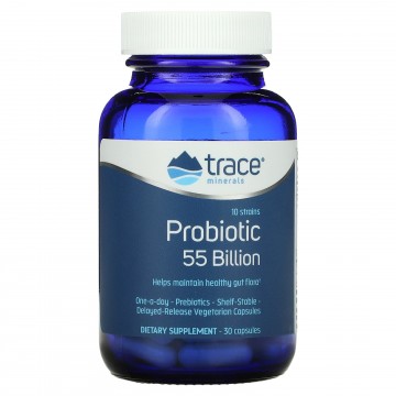 Trace Minerals Probiotic 55 Billion - 30 Capsules
