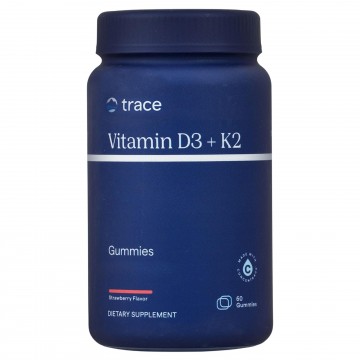 Trace Minerals Vitamin D3 + K2 - 60 Gummies