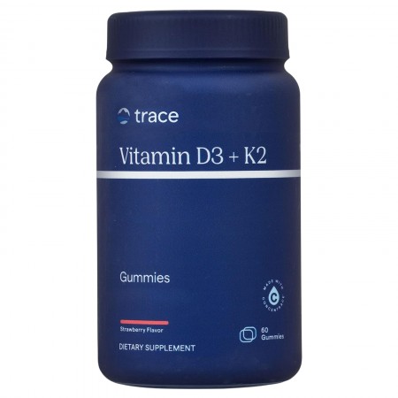 Trace Minerals Vitamin D3 + K2 - 60 Gummies
