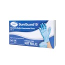 SureGuard19 Blue Nitrile Medical Examination Gloves