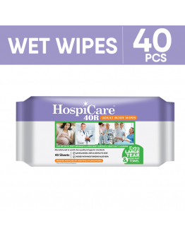 HospiCare 40R Adult Body Wipes 