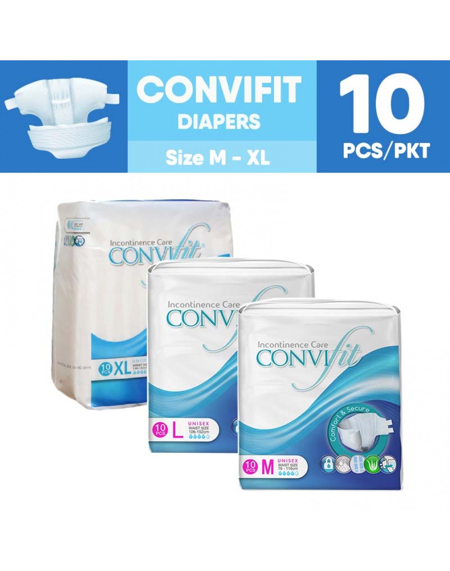 ConviFit Adult Diapers Unisex