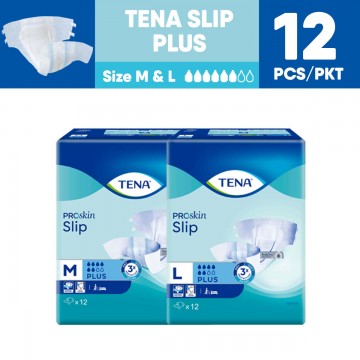TENA Slip Plus Unisex Adult Diapers