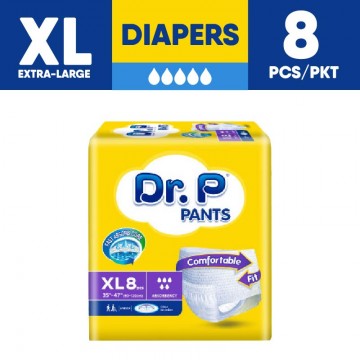 Dr.P Pants Adult Diapers - Size XL