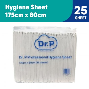 Dr. P Professional Hygiene Sheet 175 x 80cm (25 Sheets)