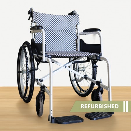 SOMA Checkered Wheelchair // Refurbished