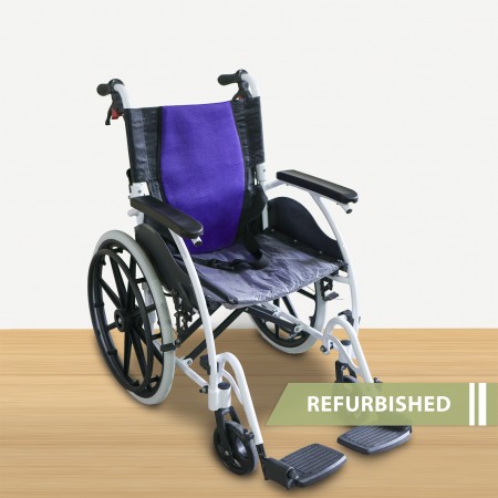 Purple Wheelchair // Refurbished