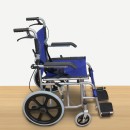 Blue Wheelchair // Refurbished