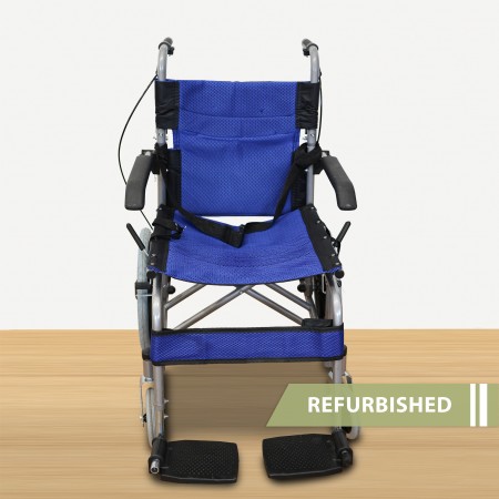 Blue Wheelchair // Refurbished