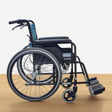 SOMA Blue Plaid Wheelchair // Refurbished