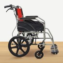 Red and Black Wheelchair // Refurbished