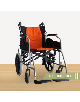 Orange Black Wheelchair // Refurbished