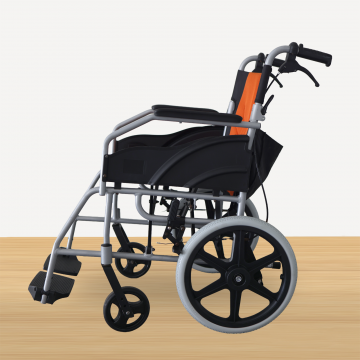Orange Black Wheelchair // Refurbished