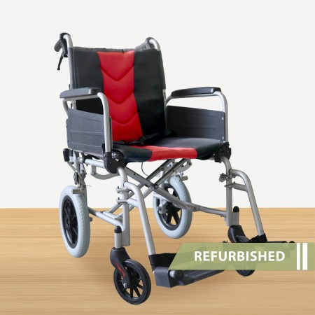 Red Black Wheelchair // Refurbished