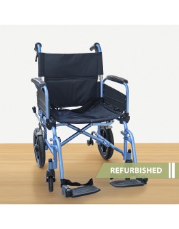 Blue Wheelchair // Refurbished