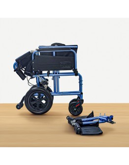 Blue Wheelchair // Refurbished