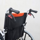 Orange White Wheel Wheelchair // Refurbished
