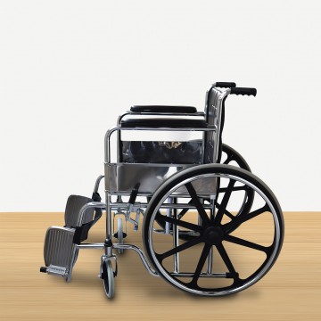 Stainless Steel Wheelchair // Refurbished