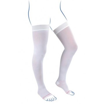Venoflex Clinic Unisex Thigh Stocking / C2, Open Toes