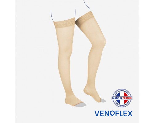 Venoflex Kokoon Thigh Stocking / C3, Open Toes