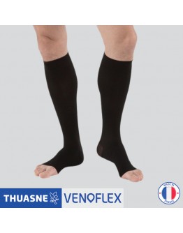 Venoflex Elegance Men's Socks / C3, Open Toes